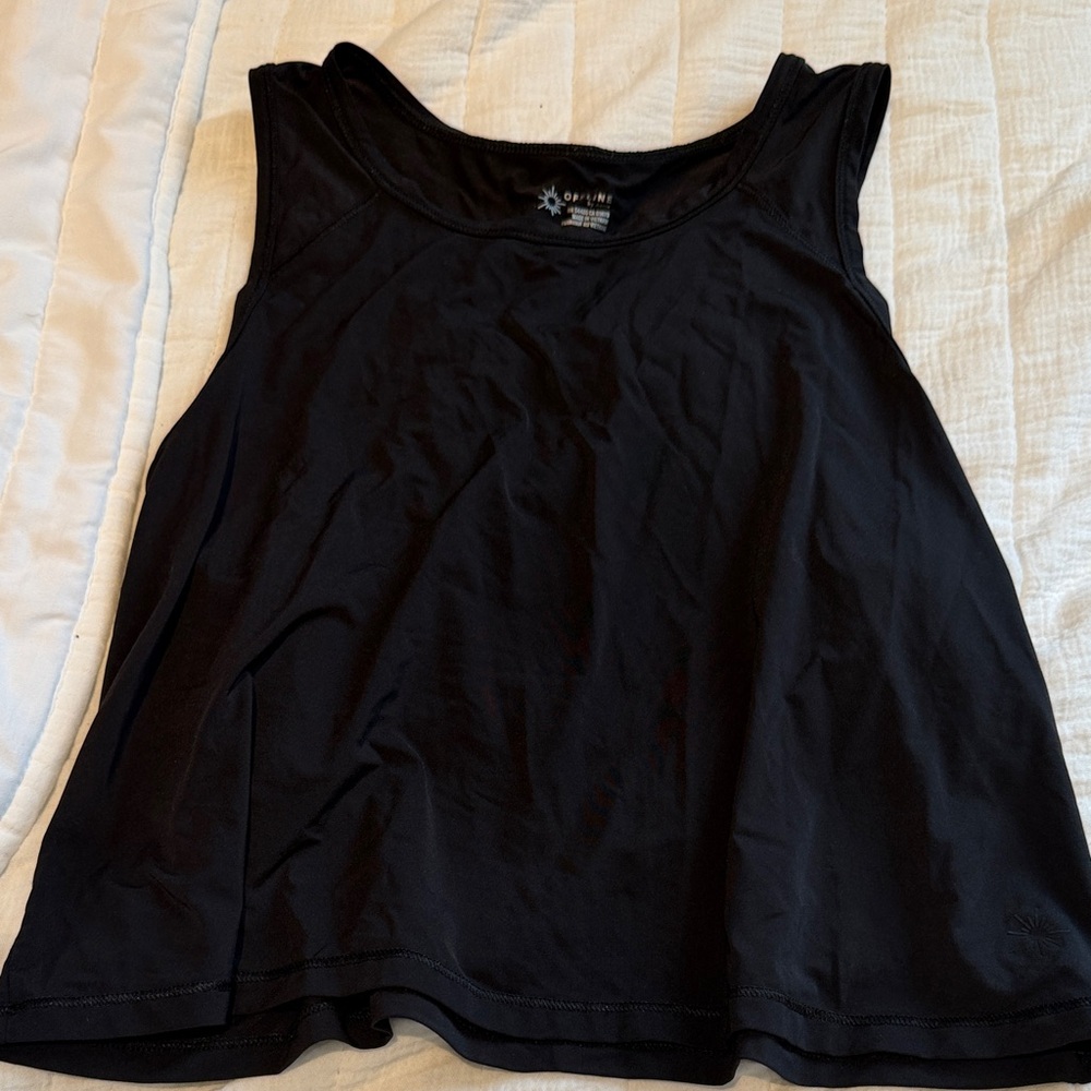 Offline by Aerie Classic Black Tank Top